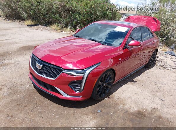 1G6DC5RK4L0139999 2020 CADILLAC CT4 Красный Передняя левая четверть