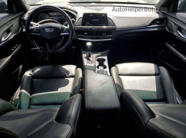 1G6DC5RK6M0126074 2021 CADILLAC CT4 Black Widok deski rozdzielczej