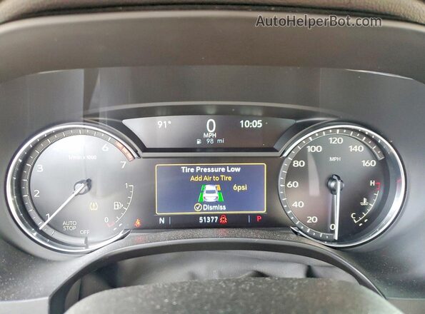 1G6DC5RK6M0126074 2021 CADILLAC CT4 Black Widok zestawu wskaźników