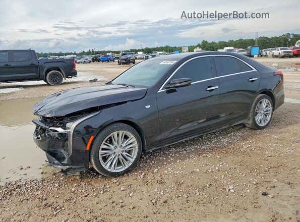 1G6DF5RK4R0109434 2024 CADILLAC CT4 Black Vista tres cuartos delantera izquierda