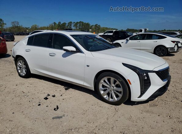 1G6DN5RK4T0106060 2026 CADILLAC CT5 White Delantero derecho