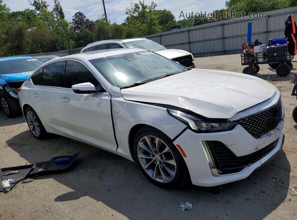 1G6DN5RK5M0147525 2021 CADILLAC CT5 White Delantero derecho
