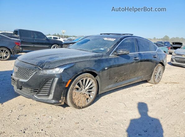 1G6DN5RW7R0101298 2024 CADILLAC CT5 Черный Передняя левая четверть