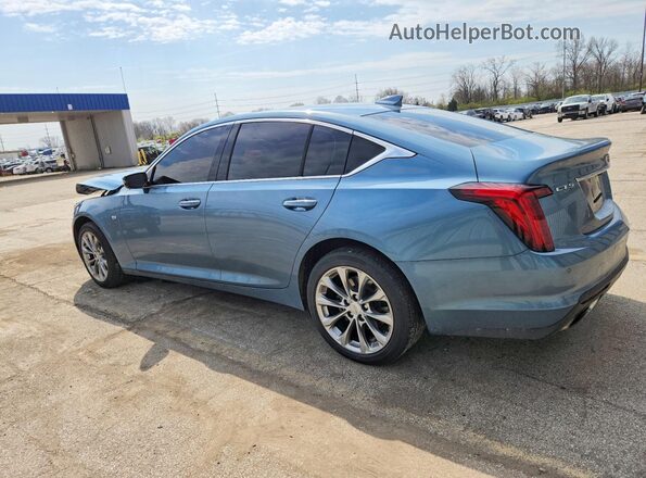 1G6DN5RW9P0117631 2023 CADILLAC CT5 Turquoise Tył lewy