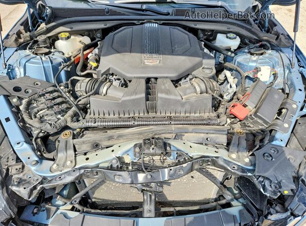 1G6DN5RW9P0117631 2023 CADILLAC CT5 Turquoise Widok wnętrza z tyłu