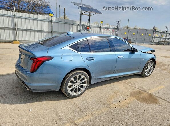 1G6DN5RW9P0117631 2023 CADILLAC CT5 Turquoise Tył prawy