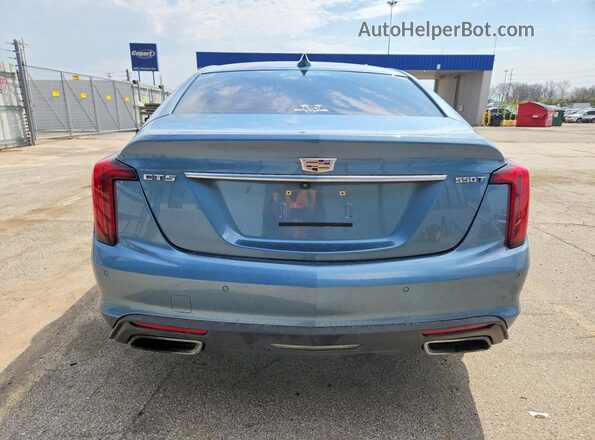 1G6DN5RW9P0117631 2023 CADILLAC CT5 Turquoise Widok z tyłu