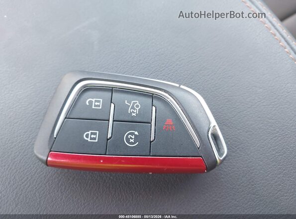 1G6DP5RK9S0117774 2025 CADILLAC CT5 Red Widok deski rozdzielczej