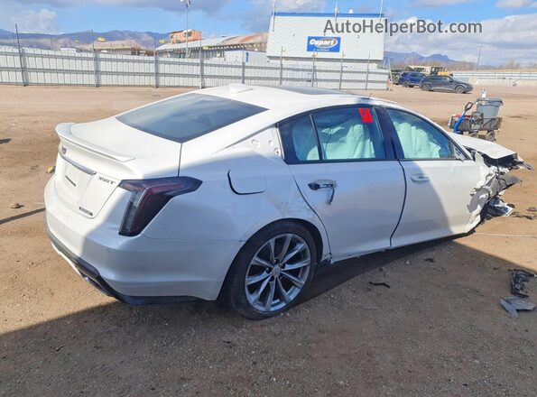 1G6DU5RK9R0126820 2024 CADILLAC CT5 Белый Задняя правая четверть