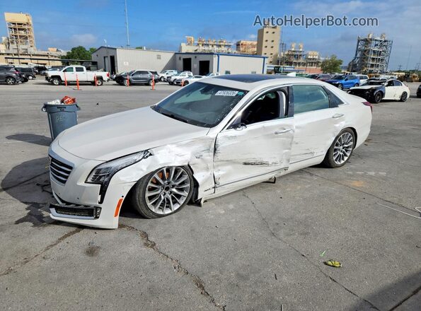 1G6KC5RX8HU190862 2017 CADILLAC CT6 White წინა მარცხენა ხედი სამი მეოთხედიდან