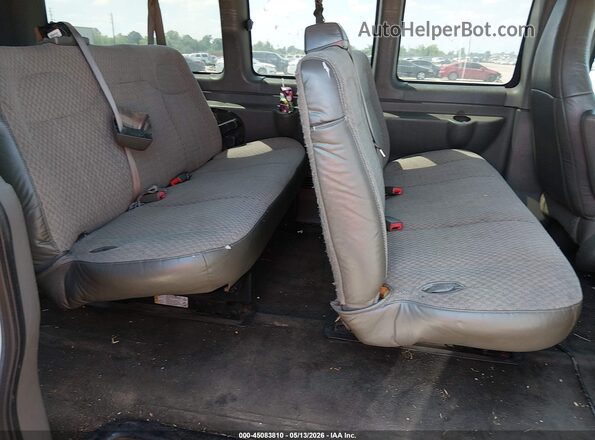 1GAWGFFF6H1254914 2017 CHEVROLET EXPRESS Black Vista de la etiqueta del VIN