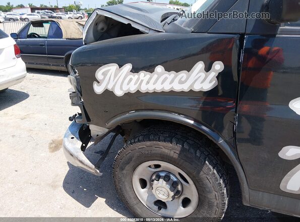 1GAWGFFF6H1254914 2017 CHEVROLET EXPRESS Black 