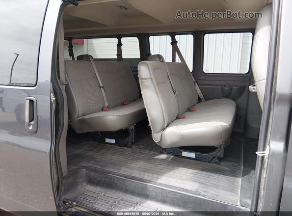 1GAZGPFG5H1294249 2017 CHEVROLET EXPRESS Gray Widok naklejki z numerem VIN