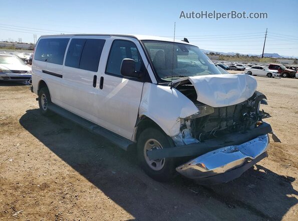 1GAZGPFG6K1191929 2019 CHEVROLET EXPRESS Белый Передняя правая четверть