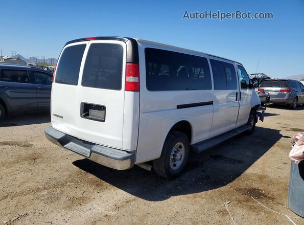 1GAZGPFG6K1191929 2019 CHEVROLET EXPRESS Белый Задняя правая четверть
