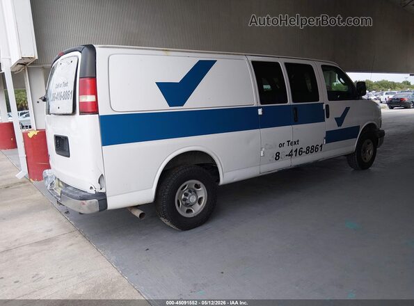 1GAZGPFGXG1296867 2016 CHEVROLET EXPRESS White უკანა მარჯვენა