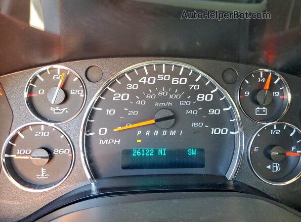 1GAZGPFP4R1202176 2024 CHEVROLET EXPRESS Белый Вид щитка приборов