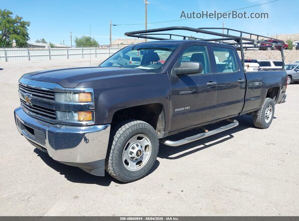 1GC1CUEG6GF180889 2016 CHEVROLET SILVERADO Серый Передняя левая четверть
