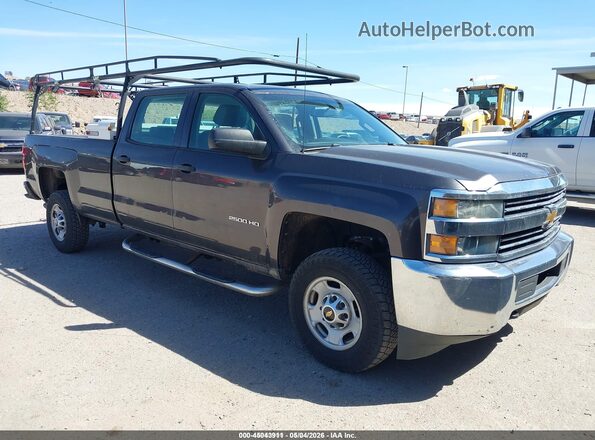1GC1CUEG6GF180889 2016 CHEVROLET SILVERADO Серый Передняя правая четверть