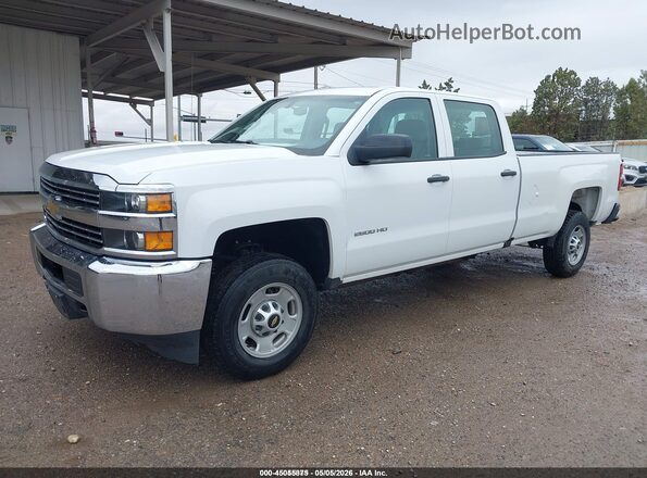 1GC1CUEGXJF234427 2018 CHEVROLET SILVERADO Белый Передняя левая четверть