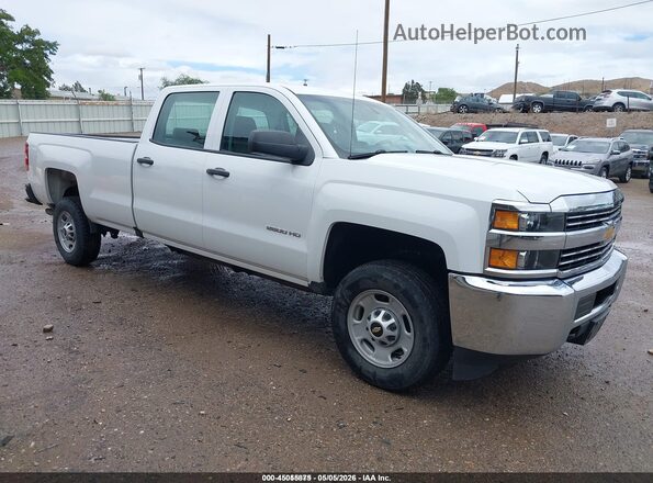 1GC1CUEGXJF234427 2018 CHEVROLET SILVERADO Белый Передняя правая четверть