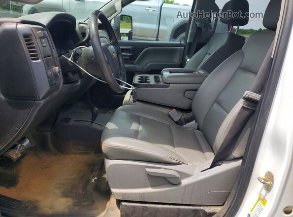 1GC1KREGXKF132093 2019 CHEVROLET SILVERADO White Вид салону спереду
