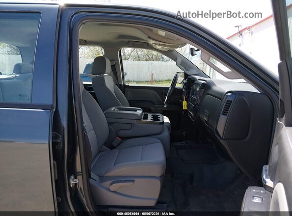 1GC1KUEG6JF242236 2018 CHEVROLET SILVERADO Серый Вид салона спереди