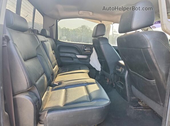 1GC1KWE84GF190019 2016 CHEVROLET SILVERADO Blue Հետևի նստատեղերի տեսք