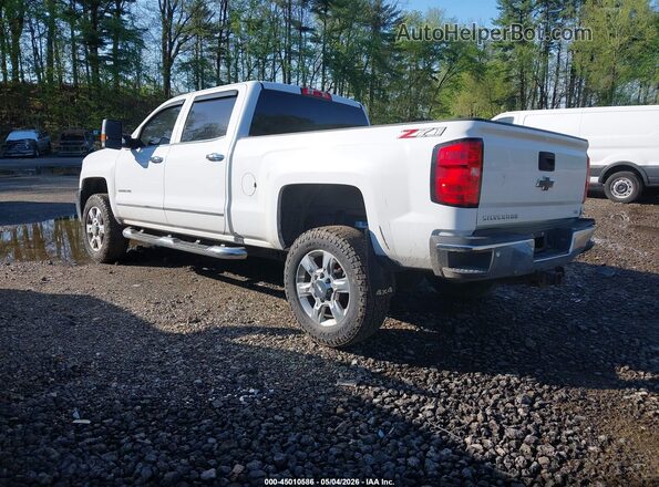 1GC1KWEY5JF286491 2018 CHEVROLET SILVERADO Белый Задняя левая четверть