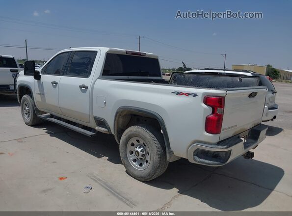 1GC1YLE77MF212384 2021 CHEVROLET SILVERADO Белый Задняя левая четверть