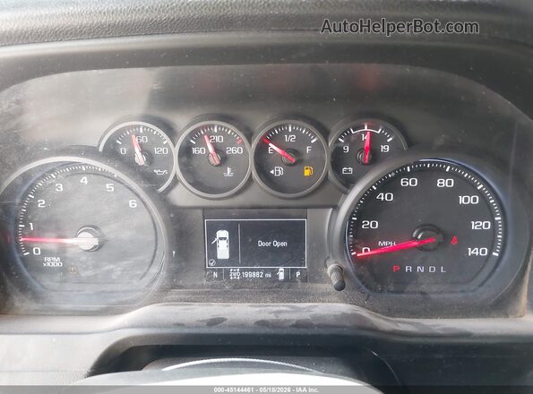 1GC1YLE77MF212384 2021 CHEVROLET SILVERADO Белый Вид задних сидений