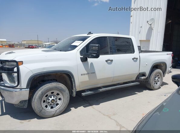 1GC1YLE77MF212384 2021 CHEVROLET SILVERADO Белый Панорамный вид салона 360°