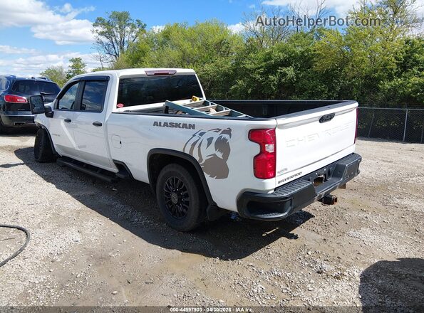1GC1YLEY5MF230570 2021 CHEVROLET SILVERADO Белый Задняя левая четверть