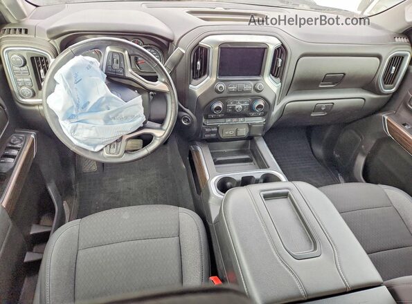 1GC1YNE75LF288289 2020 CHEVROLET SILVERADO Серебряный Вид панели приборов