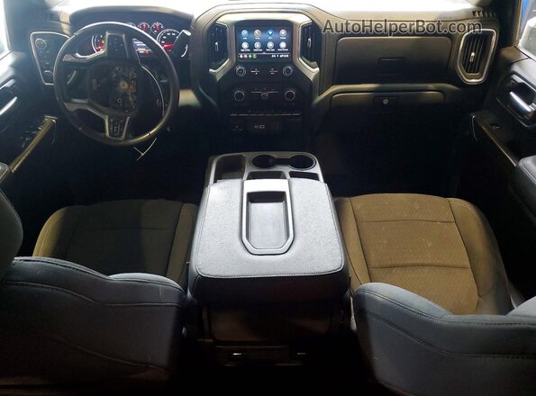1GC1YNEY3MF290424 2021 CHEVROLET SILVERADO White Vista del salpicadero