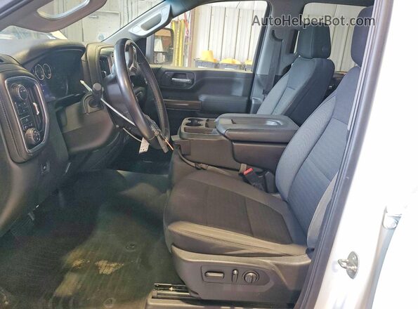 1GC1YNEY3MF290424 2021 CHEVROLET SILVERADO White Vista interior delantera