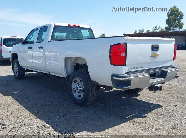 1GC2CUEG0JZ282540 2018 CHEVROLET SILVERADO Белый Задняя левая четверть