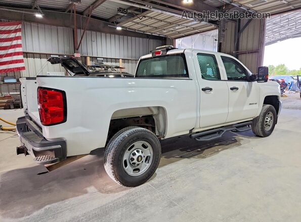 1GC2KUEG1JZ192591 2018 CHEVROLET SILVERADO Белый Задняя правая четверть