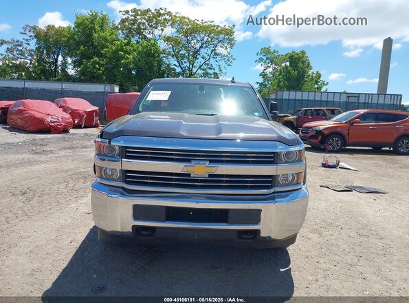 1GC2KUEG9GZ114746 2016 CHEVROLET SILVERADO Gray Вид щитка приладів