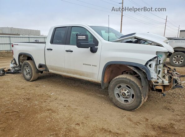 1GC2YLE75MF248045 2021 CHEVROLET SILVERADO White Delantero derecho