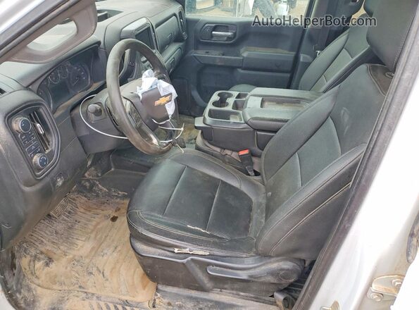 1GC2YLE75MF248045 2021 CHEVROLET SILVERADO White Vista interior delantera