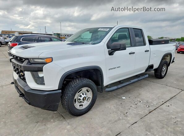 1GC2YLE78LF218987 2020 CHEVROLET SILVERADO White Front left