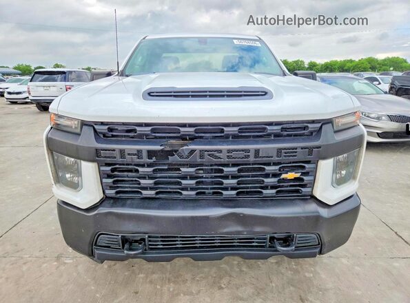 1GC2YLE78LF218987 2020 CHEVROLET SILVERADO White Front view
