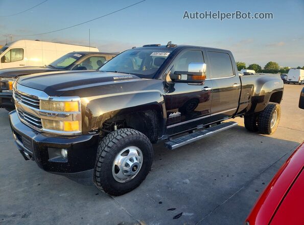 1GC4K1E82GF138789 2016 CHEVROLET SILVERADO Black Передня ліва чверть