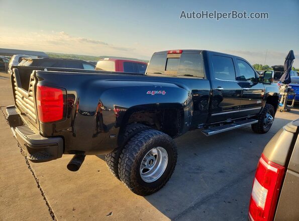 1GC4K1E82GF138789 2016 CHEVROLET SILVERADO Black Задня права чверть