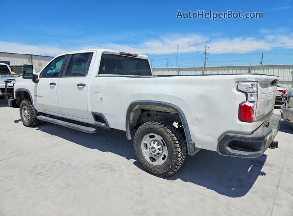 1GC4WLE79LF166929 2020 CHEVROLET SILVERADO Белый Задняя левая четверть