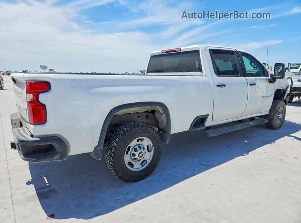 1GC4WLE79LF166929 2020 CHEVROLET SILVERADO Белый Задняя правая четверть