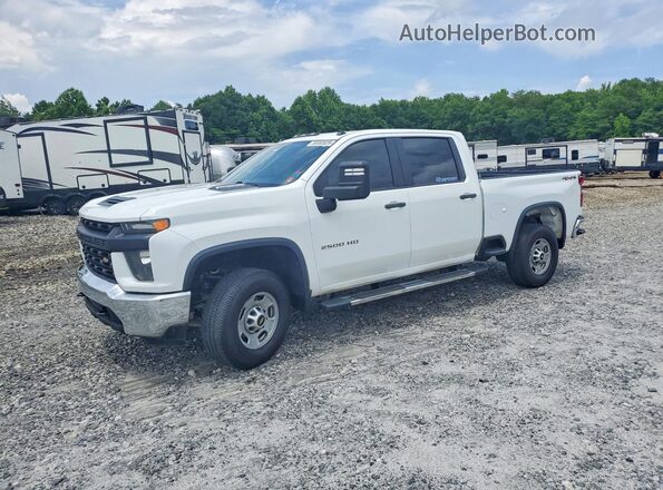 1GC4YLEYXLF100697 2020 CHEVROLET SILVERADO White Передня ліва чверть