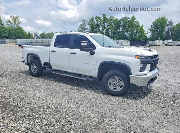 1GC4YLEYXLF100697 2020 CHEVROLET SILVERADO White Передня права чверть