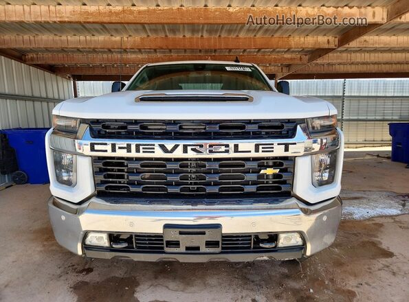 1GC4YNE70NF180257 2022 CHEVROLET SILVERADO White Widok z przodu